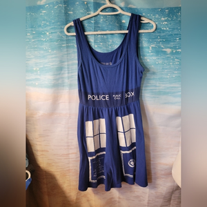 Doctor Who Her Universe Size 6 Police Box Dress Tardis‎